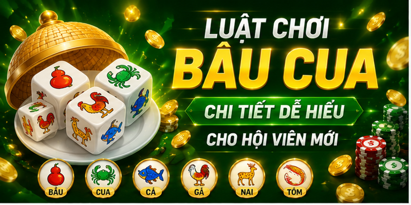 Luật Chơi Bầu Cua Chi Tiết Dễ Hiểu Cho Hội Viên Mới