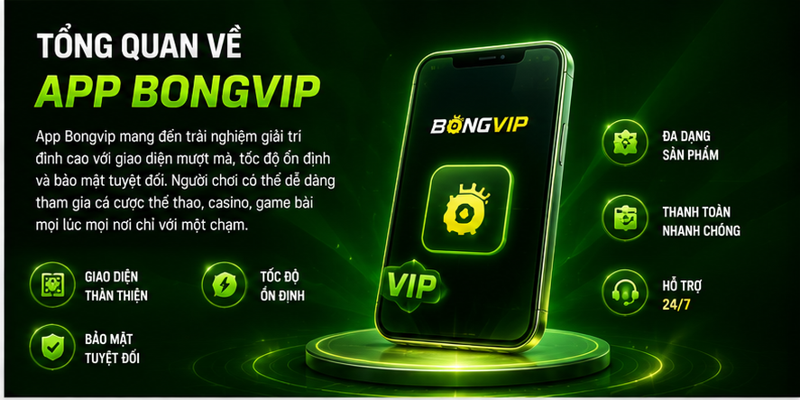 Tổng quan về app Bongvip