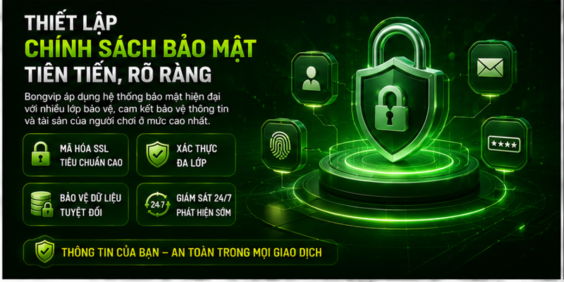 Thiết lập chính sách bảo mật tiên tiến, rõ ràng