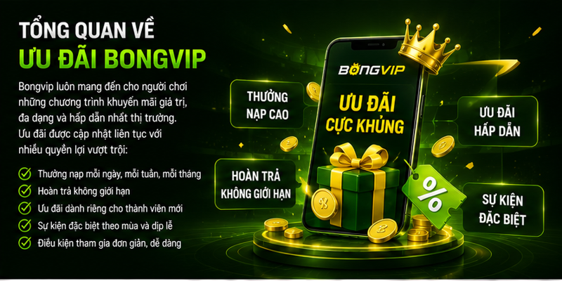 Tổng quan về ưu đãi Bongvip