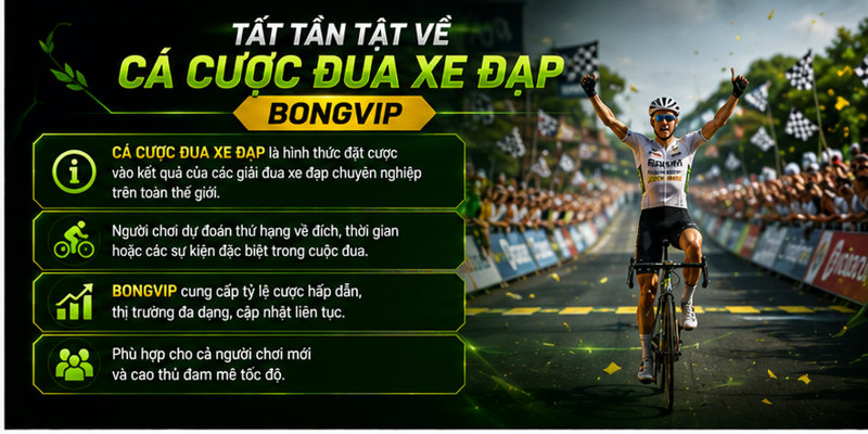Tất tần tật về cá cược đua xe đạp Bongvip Tất tần tật về cá cược đua xe đạp Bongvip