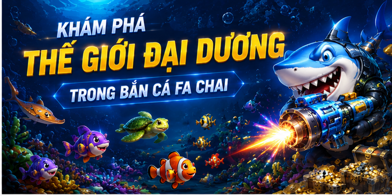 Khám phá thế giới đại dương trong bắn cá FA Chai
