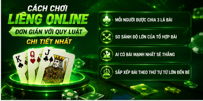 Cách chơi Liêng online đơn giản với quy luật chi tiết nhất Cách chơi Liêng online đơn giản với quy luật chi tiết nhất