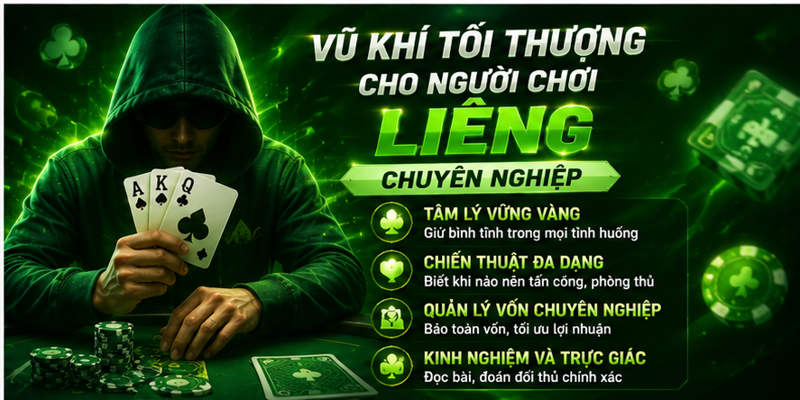 Vũ khí tối thượng cho người chơi Liêng chuyên nghiệp Vũ khí tối thượng cho người chơi Liêng chuyên nghiệp