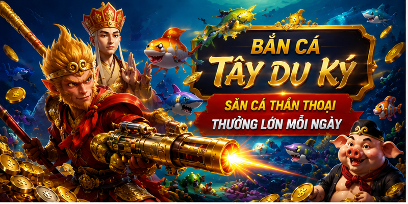 Bắn Cá Tây Du Ký – Săn Cá Thần Thoại, Thưởng Lớn Mỗi Ngày
